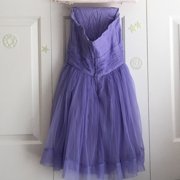 Purple Party Mini Dress - Picture 3 of 6